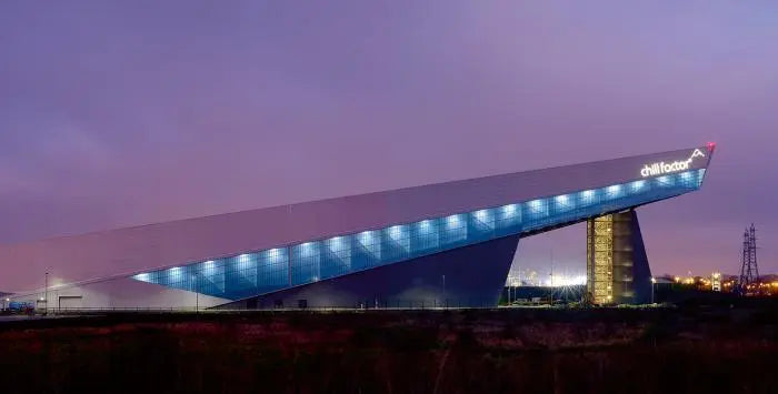 indoor skiing, chill factore, manchester indoor adventure activities, swifty scooters