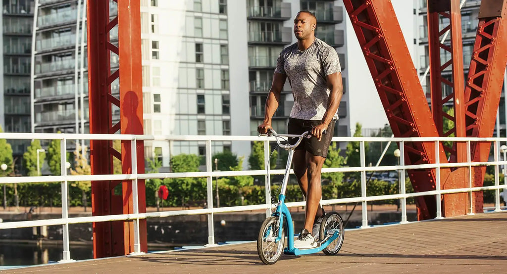 kick scooter for heavy person, kick scooter for tall person, scooter for people over 100kg